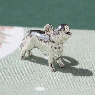 King Charles Spaniel sterling silver charm