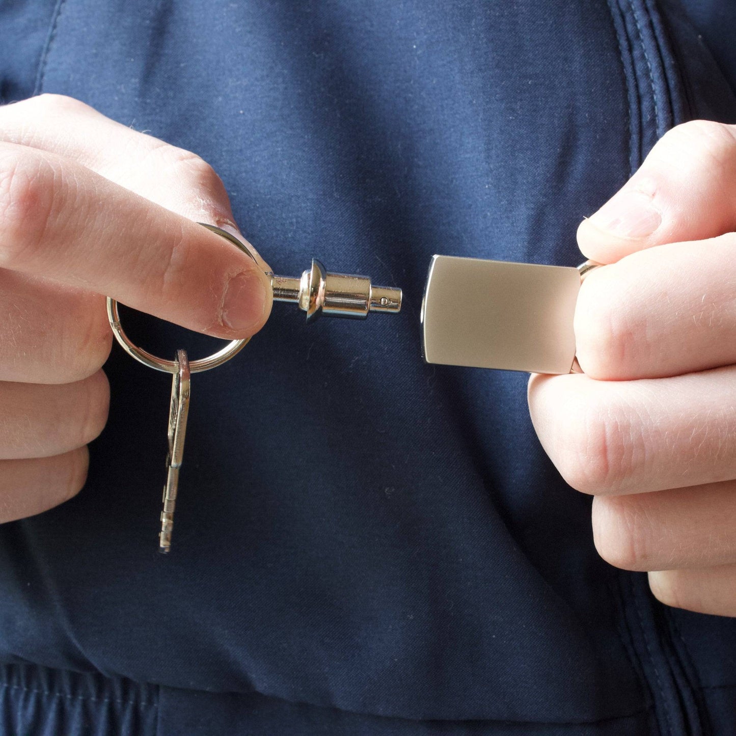 Personalised Detachable Metal Keying