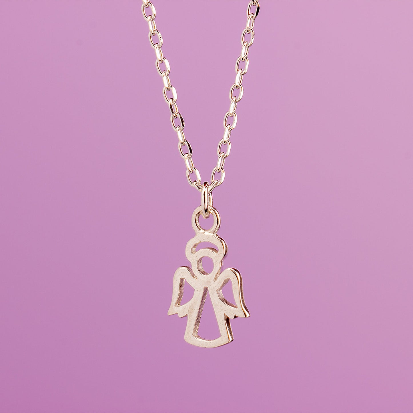 Angel Necklace - Sterling Silver - MYLEE London