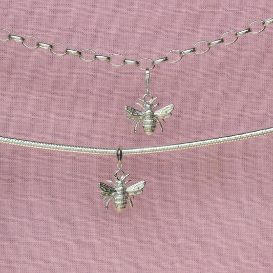 Bee Silver Charm - MYLEE London