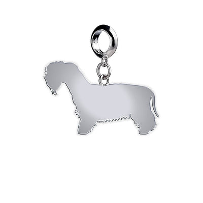 Cesky Terrier silhouette charm
