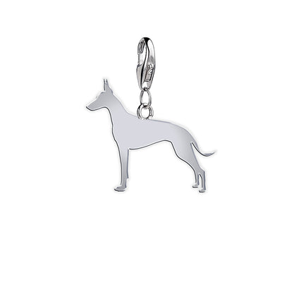 Cirneco dell'Etna silhouette charm