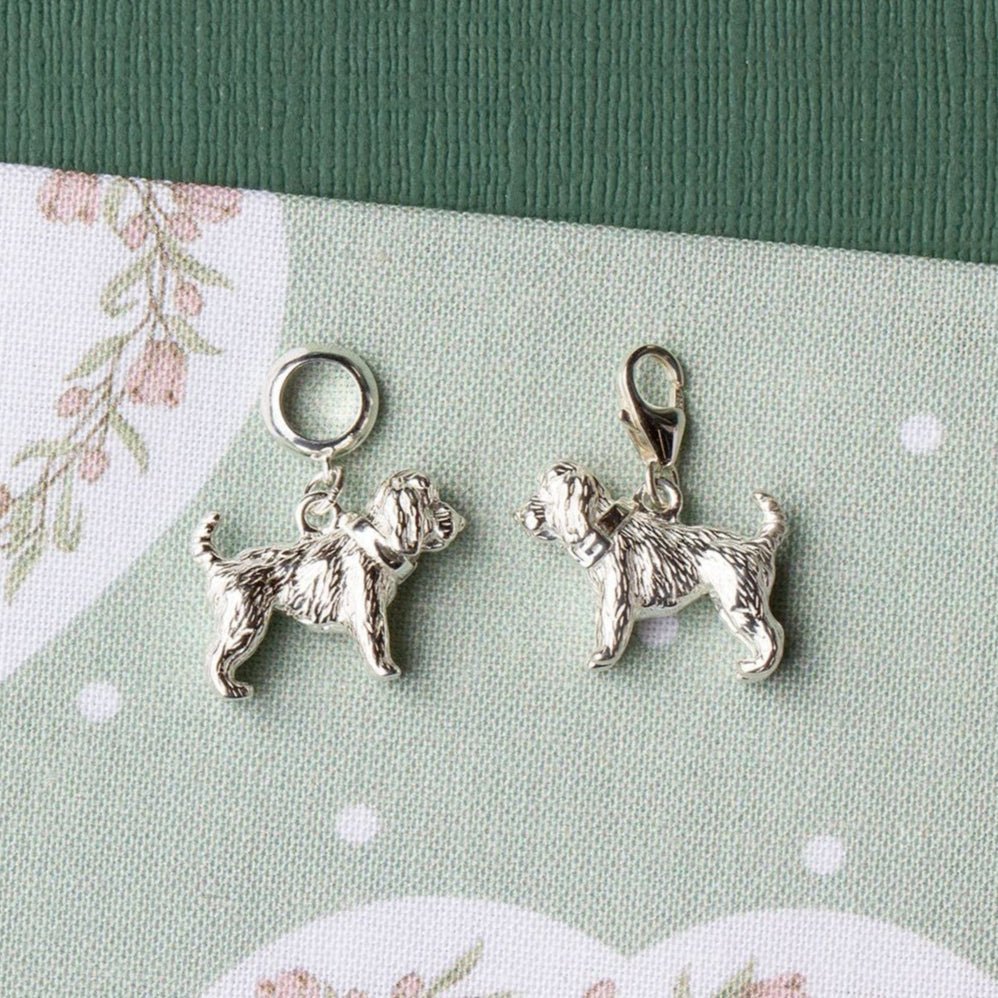 Cockapoo Silver Charm - MYLEE London
