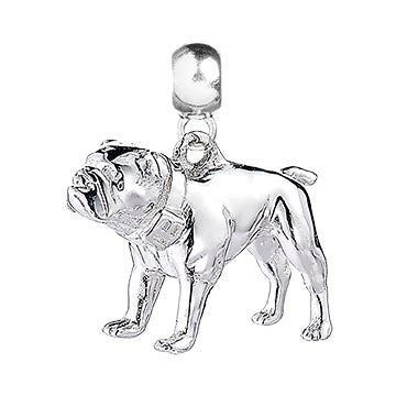 English Bulldog Silver Charm - MYLEE London