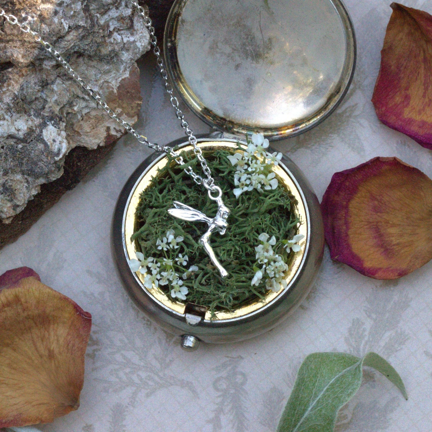 Fairy Necklace - Sterling Silver - MYLEE London