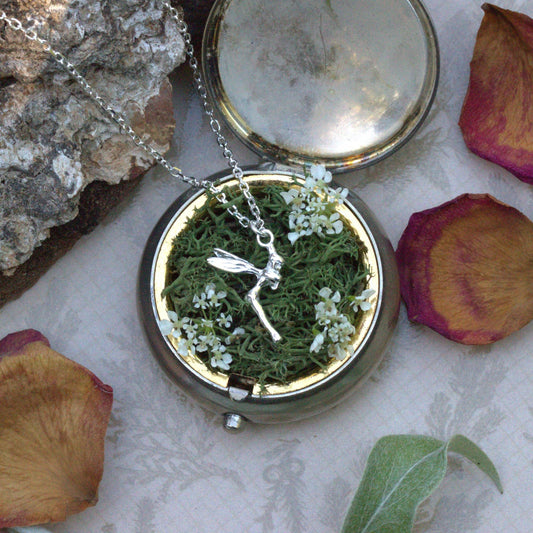 Fairy Necklace - Sterling Silver - MYLEE London