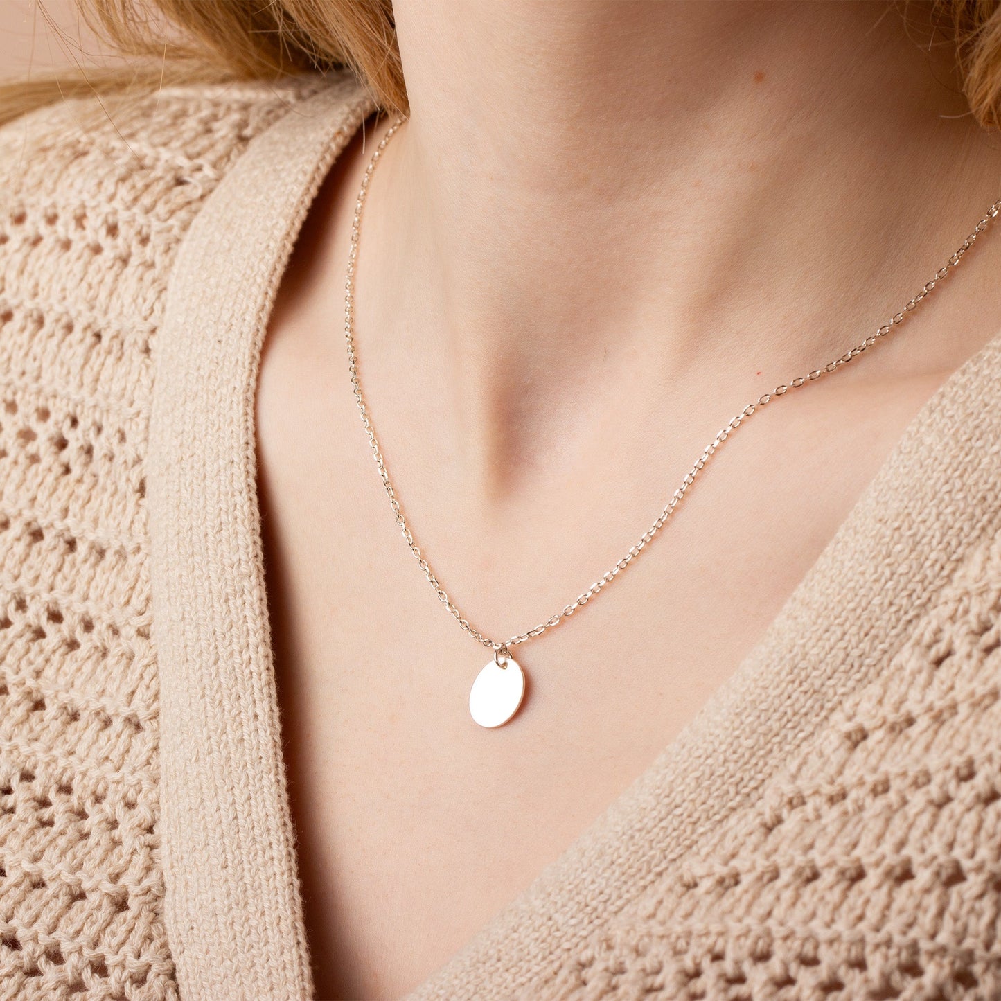 Footprint Necklace - Sterling Silver - MYLEE London