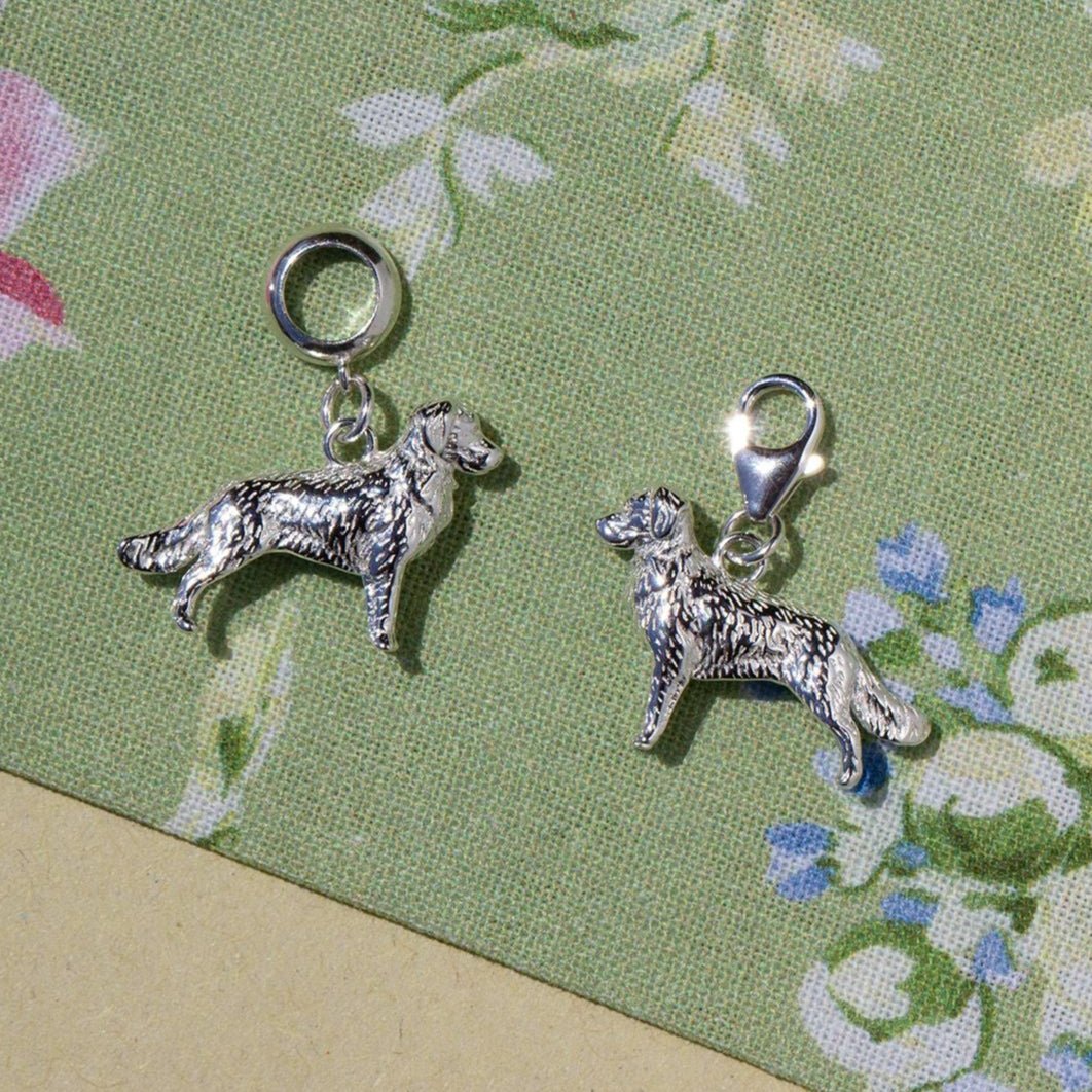 Golden Retriever Silver Charm - MYLEE London