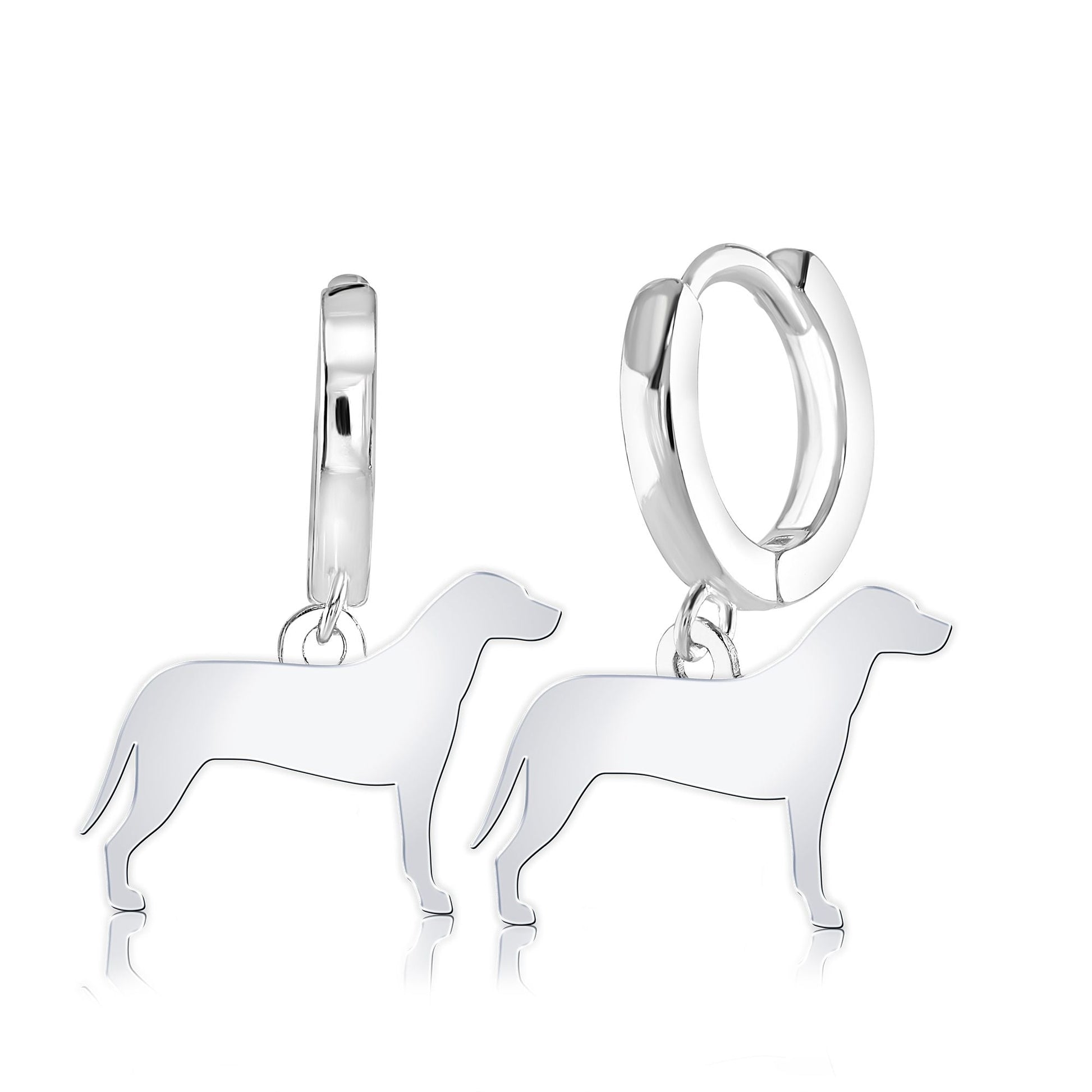 Hamiltonstovare Silhouette Silver Earrings - MYLEE London