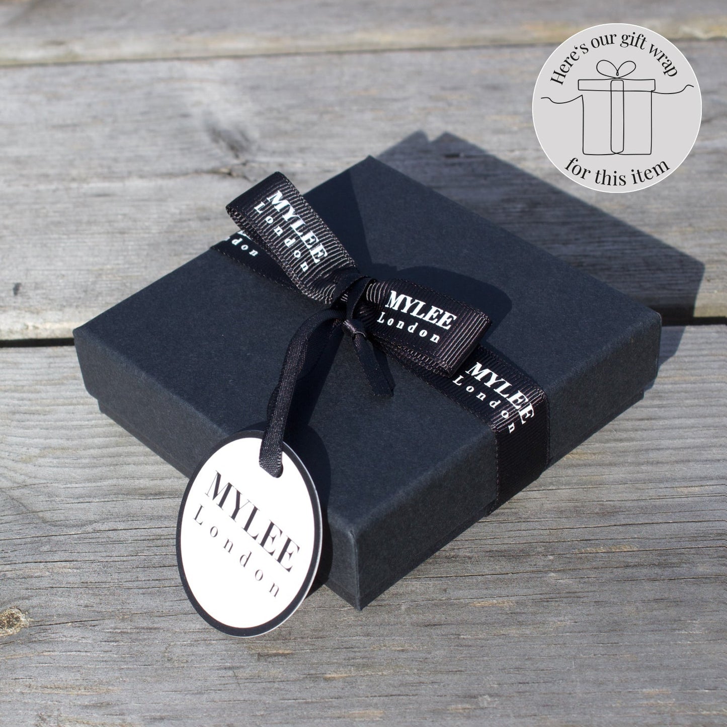 Harrier Silhouette Silver Necklace - Personalised - MYLEE London