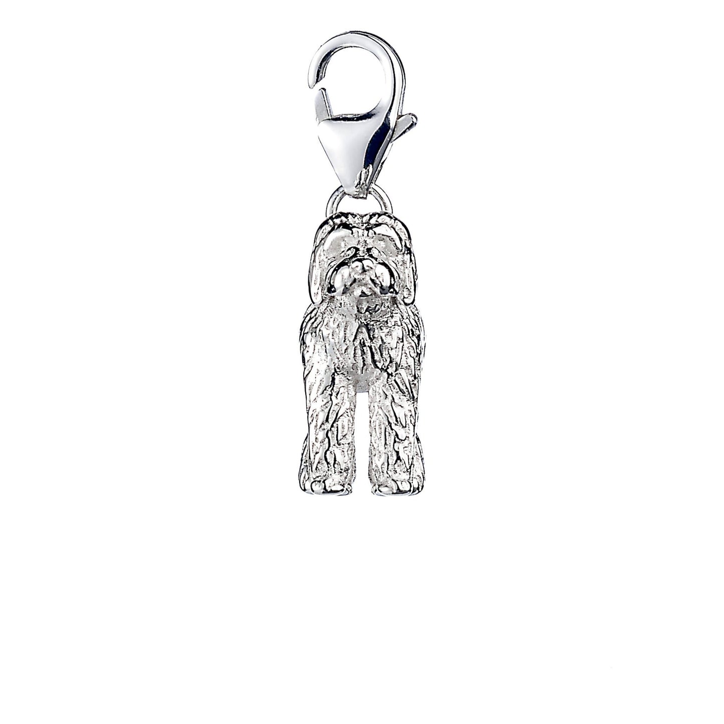 Labradoodle Silver Charm - MYLEE London