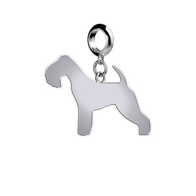 Lakeland Terrier silhouette charm
