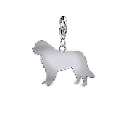 Newfoundland silhouette charm