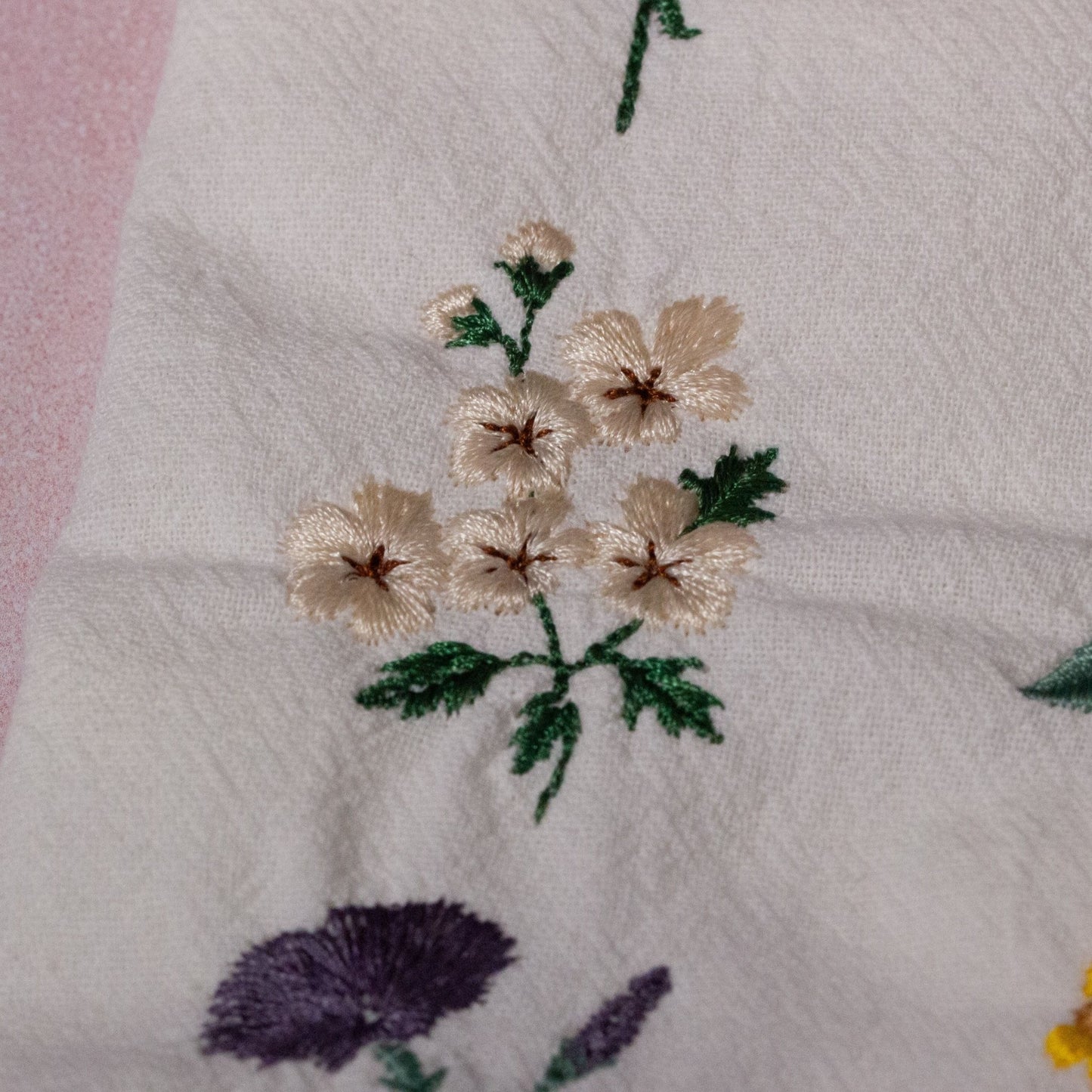 Personalised Embroidered Birth Flower Baby Grow - MYLEE London