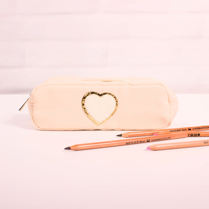 Personalised Pencil Case with Glitter or Pearl Letters - MYLEE London