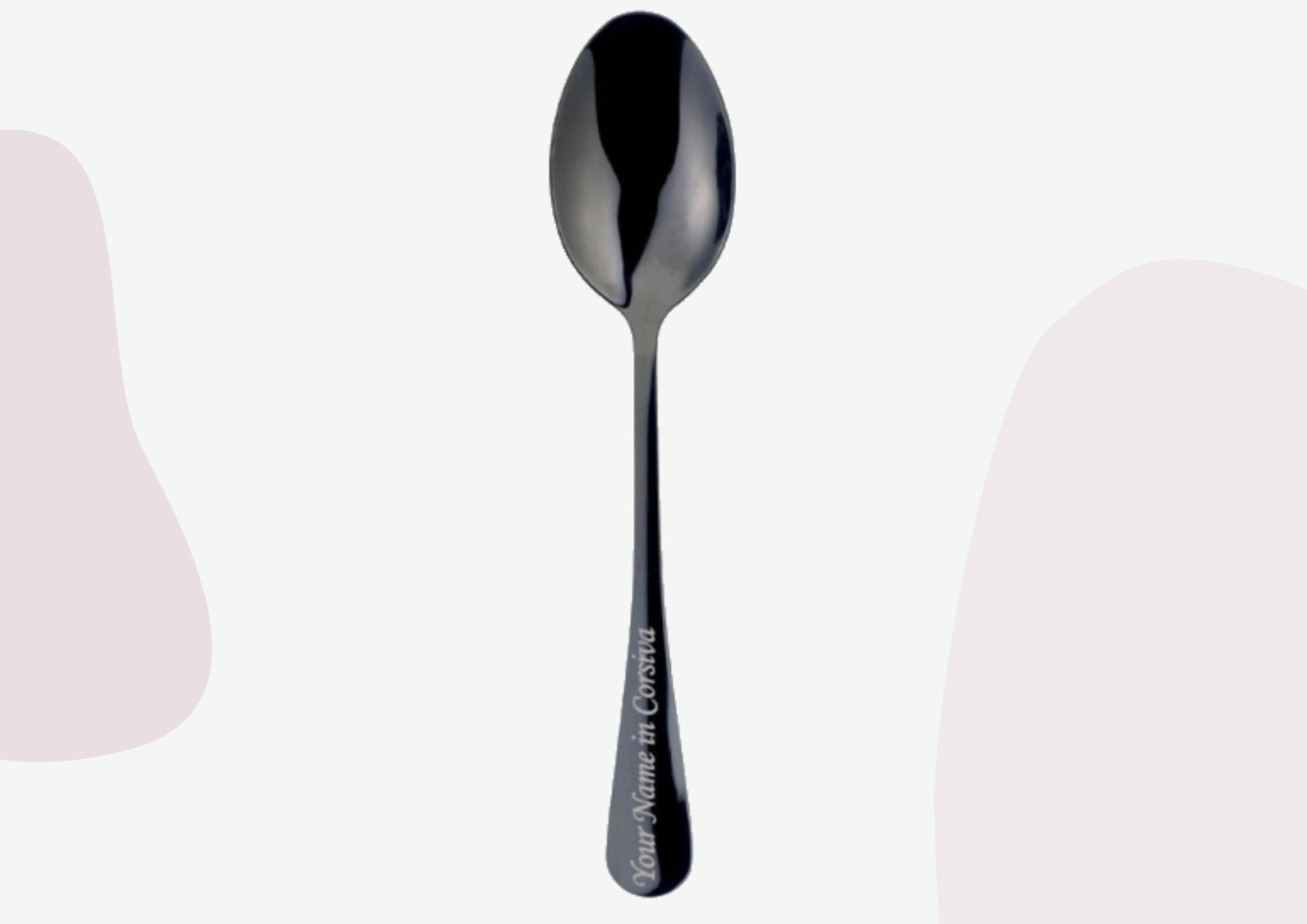 Personalised Stainless Dessert Spoon - MYLEE London