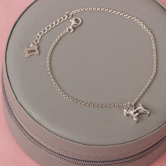 Schnazuer Dainty Chain Bracelet - Personalised - Sterling Silver - MYLEE London