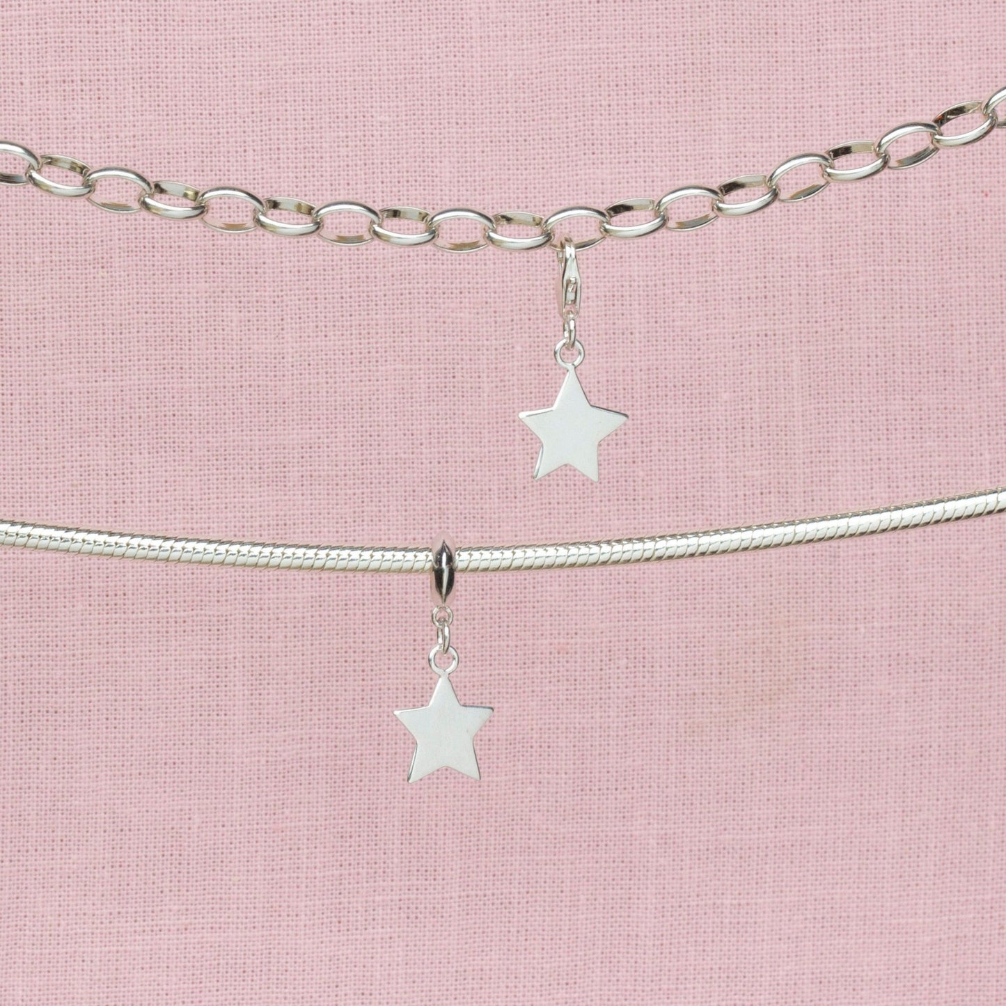 Sterling Silver Star Charm - MYLEE London