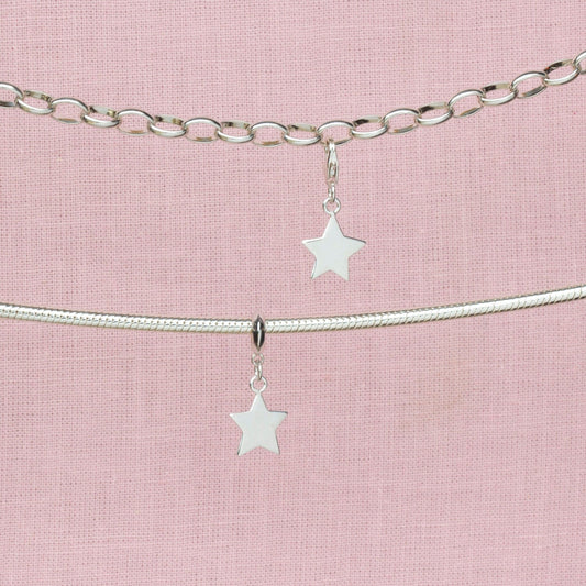 Sterling Silver Star Charm - MYLEE London