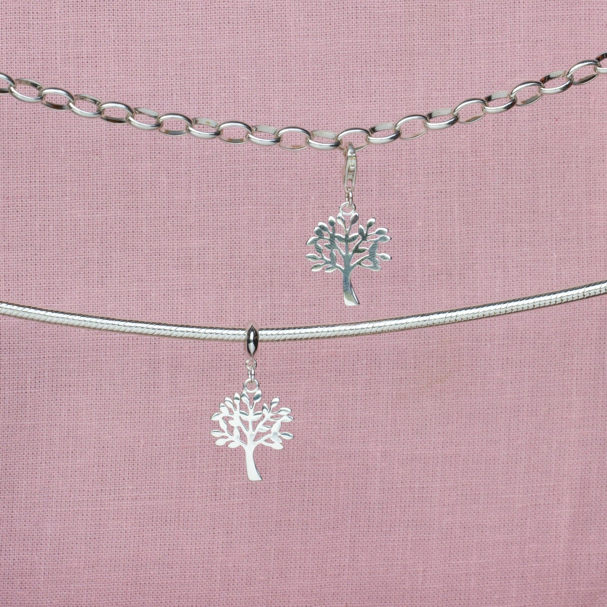 Sterling Silver Tree of Life Charm - MYLEE London