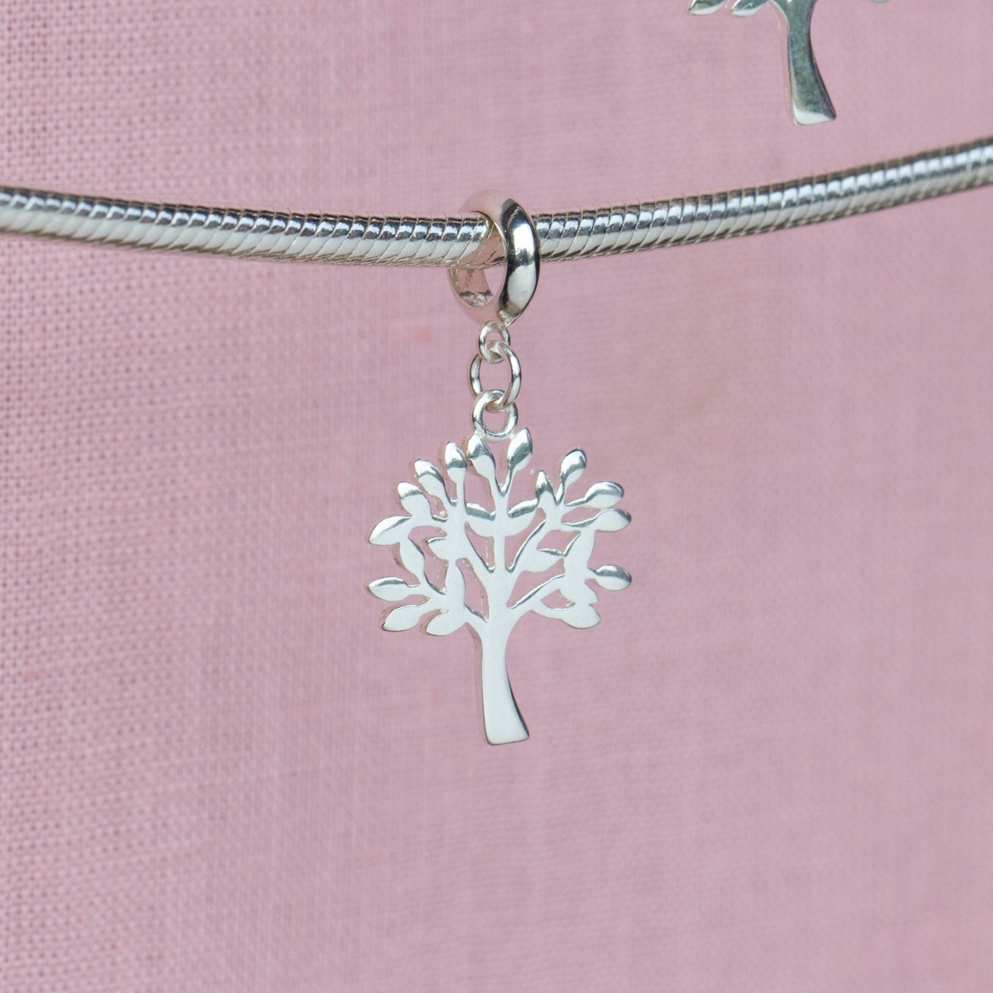Sterling Silver Tree of Life Charm - MYLEE London