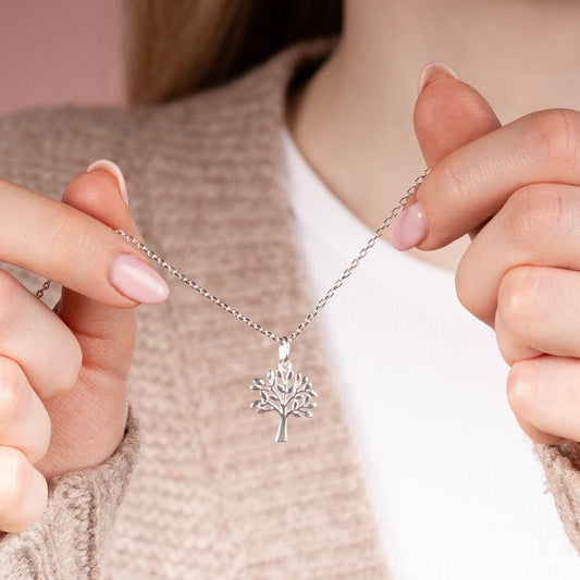 Tree of Life Necklace - Sterling Silver - MYLEE London