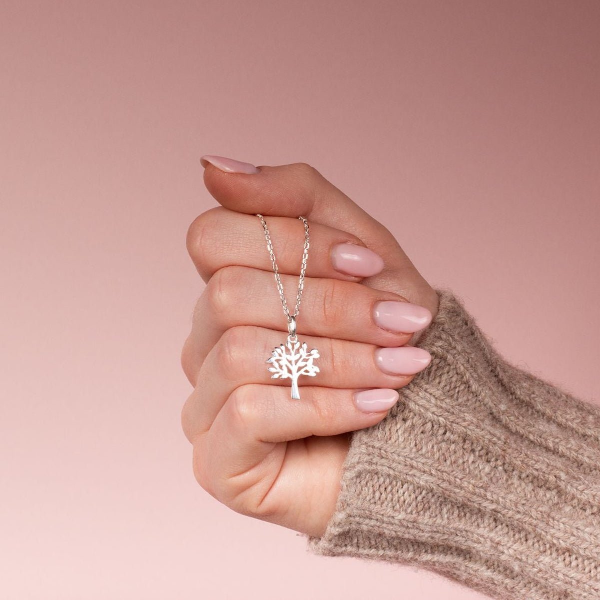 Tree of Life Necklace - Sterling Silver - MYLEE London