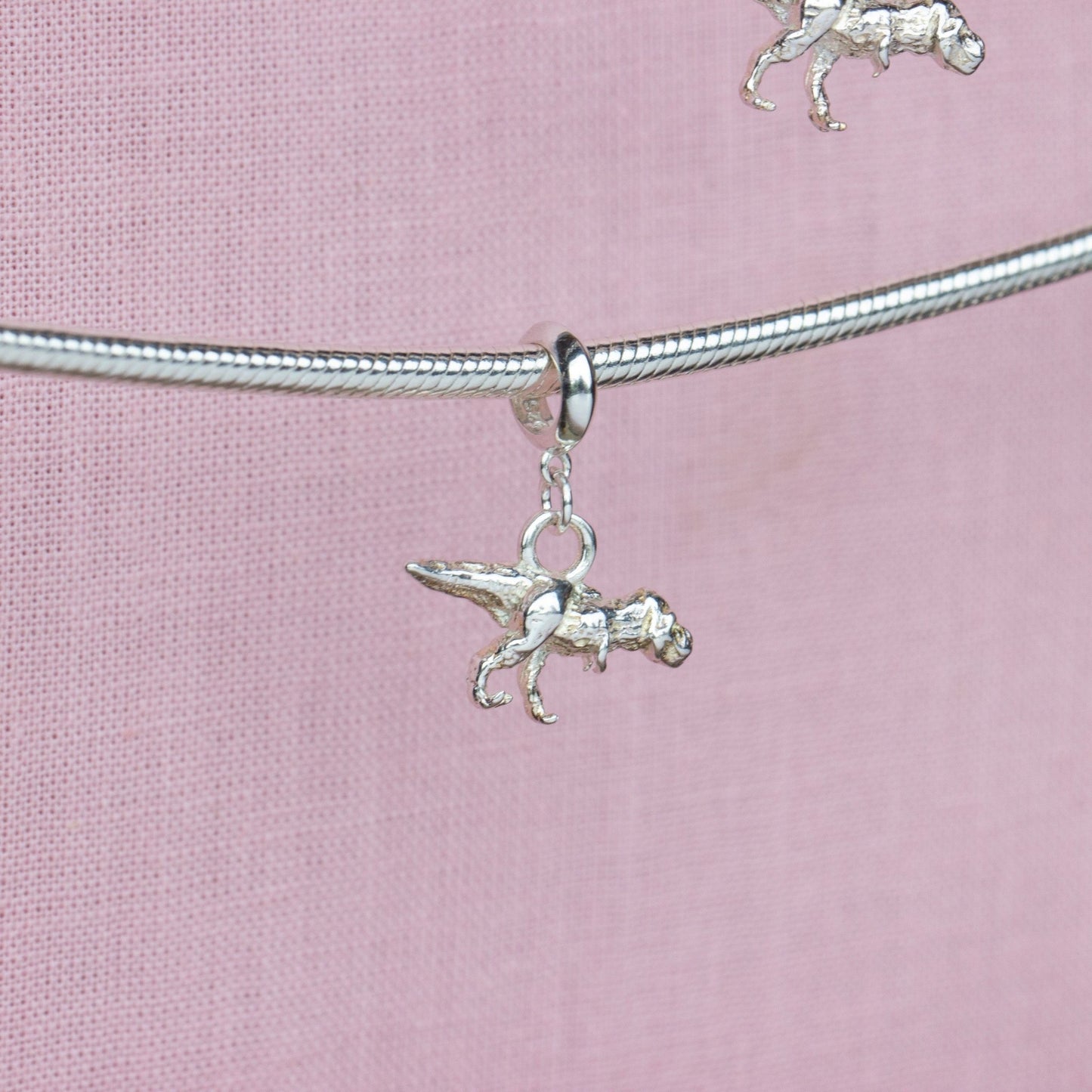 Tyrannosaurus Rex Silver Charm - MYLEE London