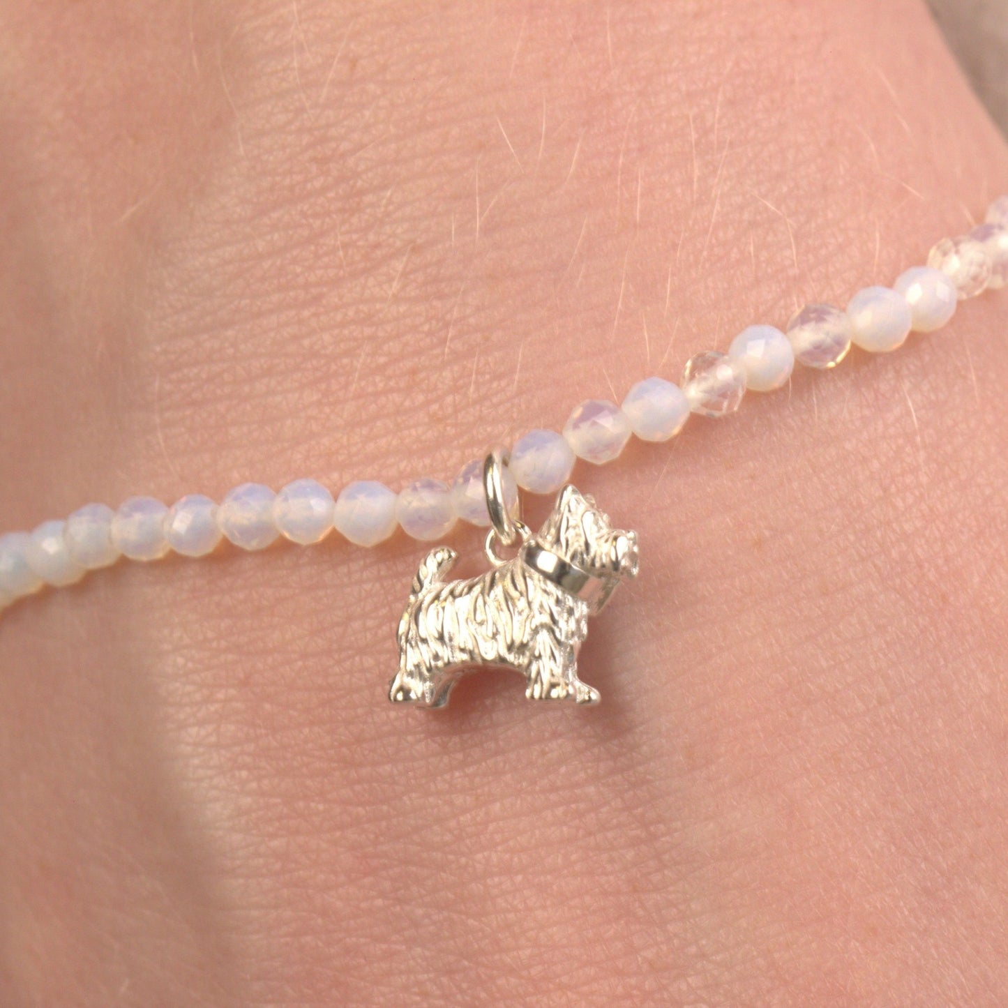 Westie Crystal Bracelet - Personalised - MYLEE London