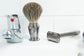 Personalised Traditional Twist Safety Razor and Brush Shave Set