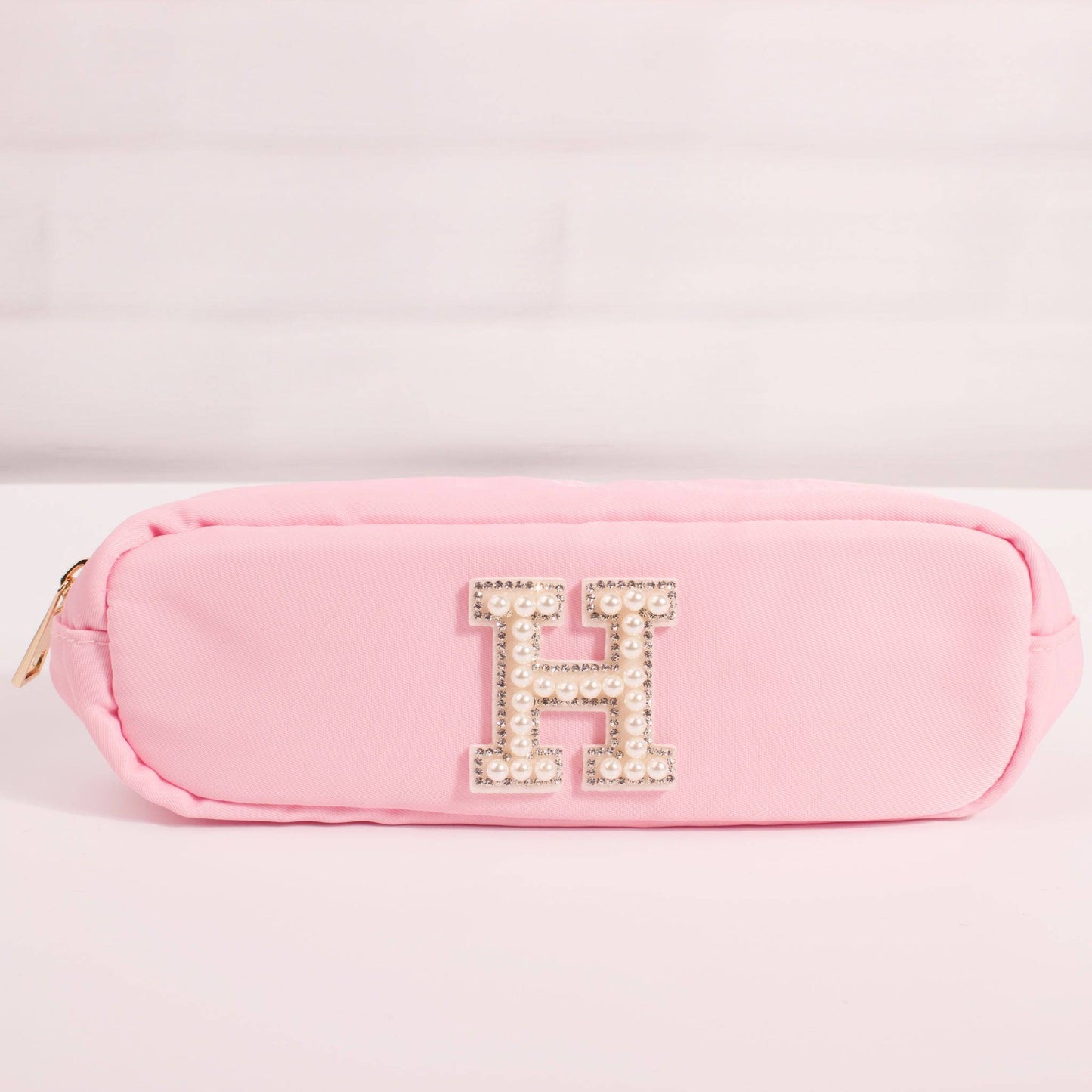 Personalised Pencil Case with Glitter or Pearl Letters