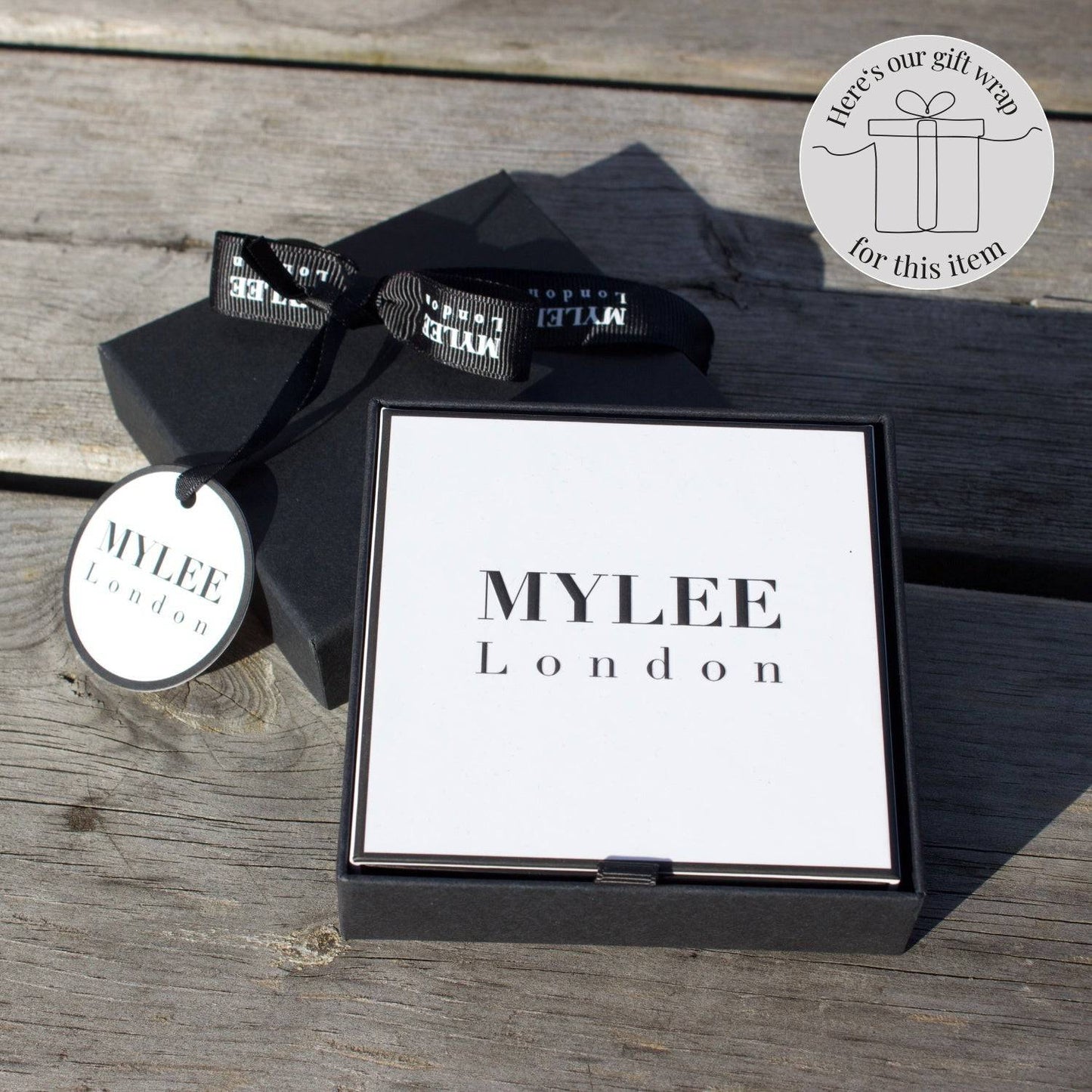 Alaskan Malamute Silhouette Silver Ball Bracelet - Personalised - MYLEE London