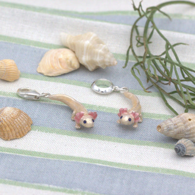 Axolotl sterling silver jewellery