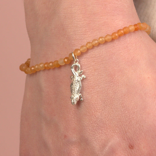 Bearded Dragon Crystal Bracelet - Personalised - MYLEE London