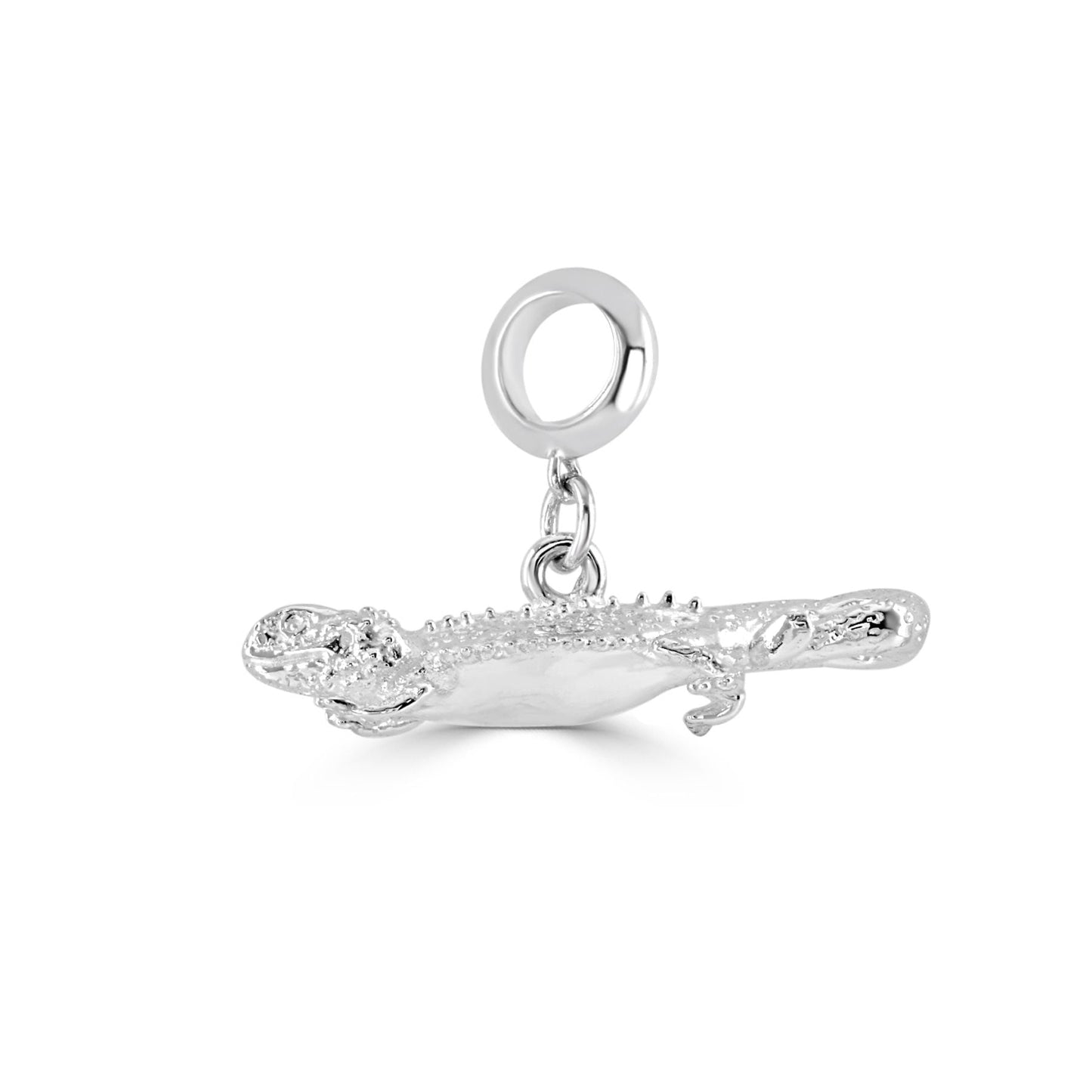 Bearded Dragon Silver Charm - MYLEE London