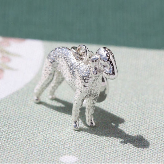 Bedlington Terrier Silver Charm - MYLEE London