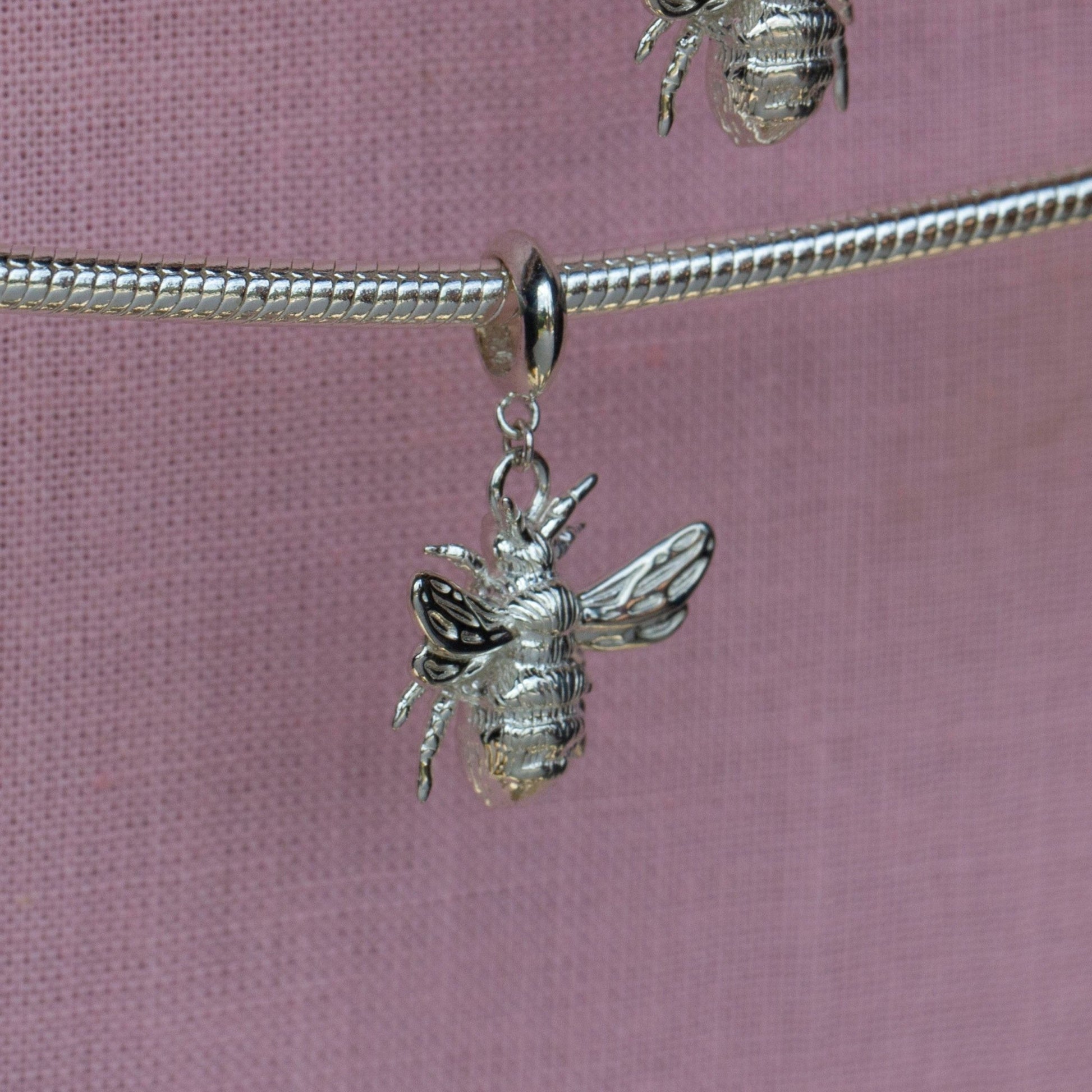 Bee Silver Charm - MYLEE London