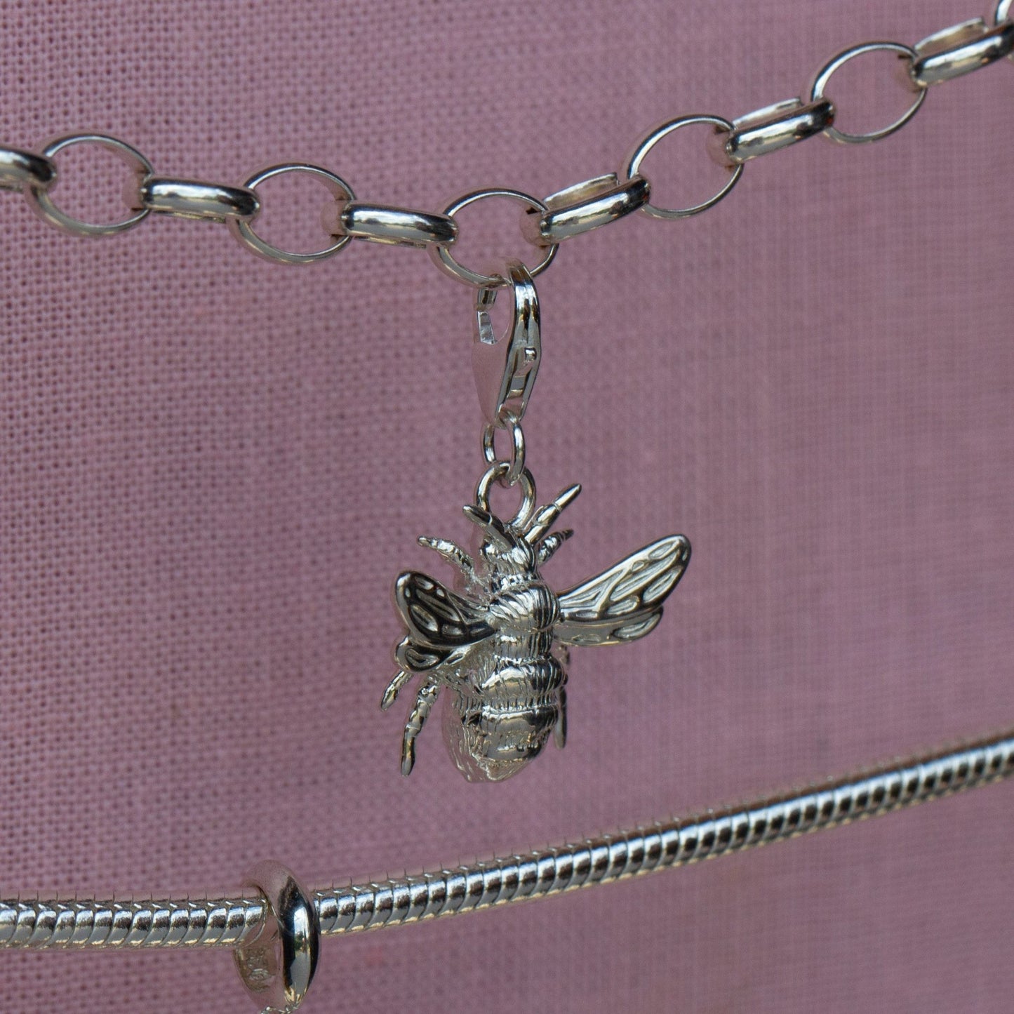 Bee Silver Charm - MYLEE London