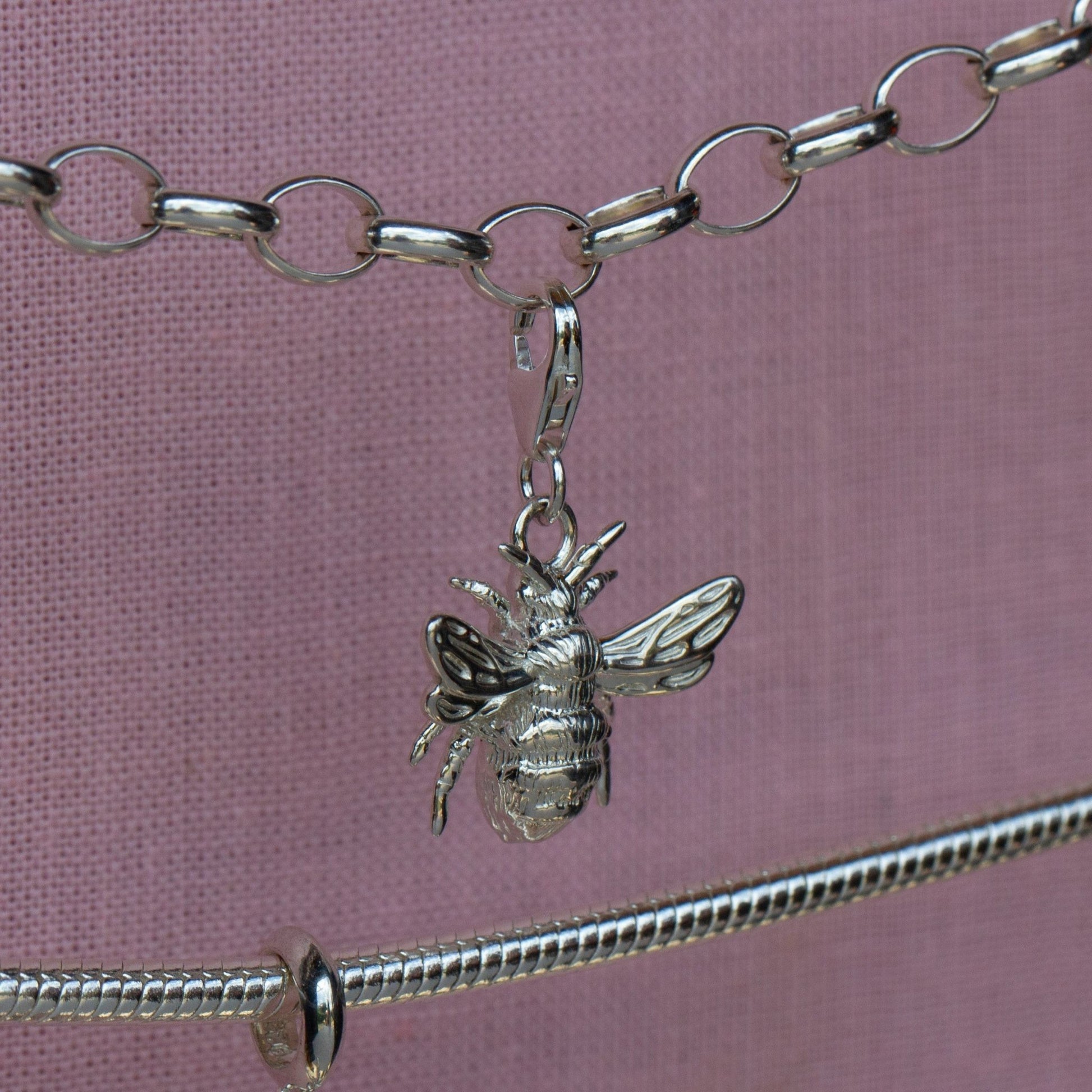 Bee Silver Charm - MYLEE London