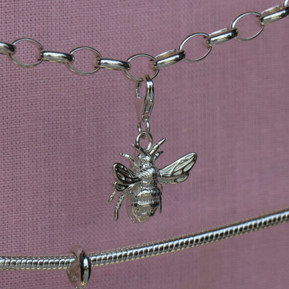 Bee Silver Charm - MYLEE London