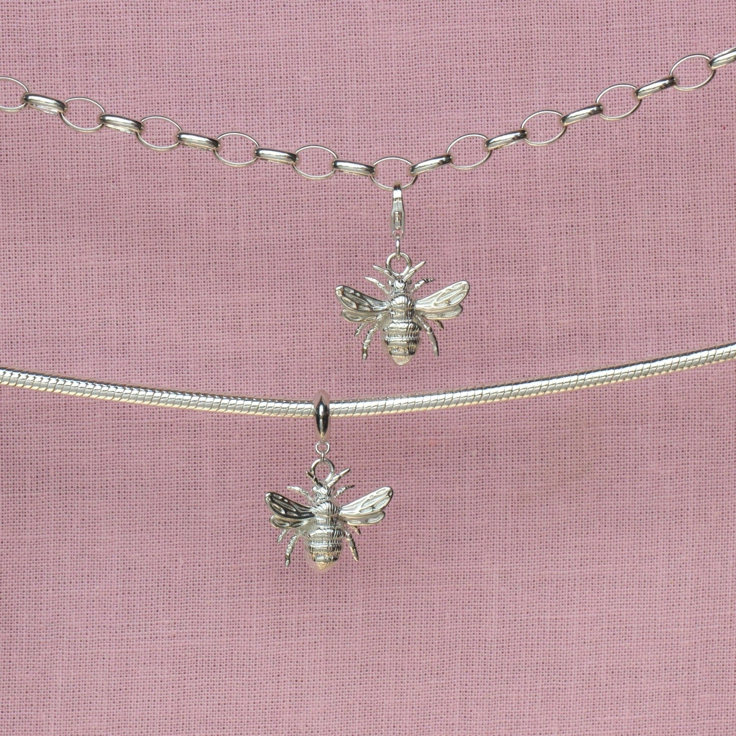 Bee Silver Charm - MYLEE London