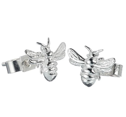 Bee Silver Earrings - MYLEE London