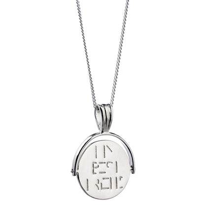 Best Friends Spinner Sterling Silver Necklace - MYLEE London