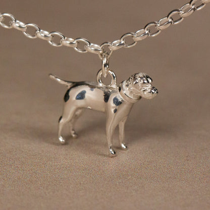 Border Terrier Chain Bracelet - Personalised - Sterling Silver - MYLEE London