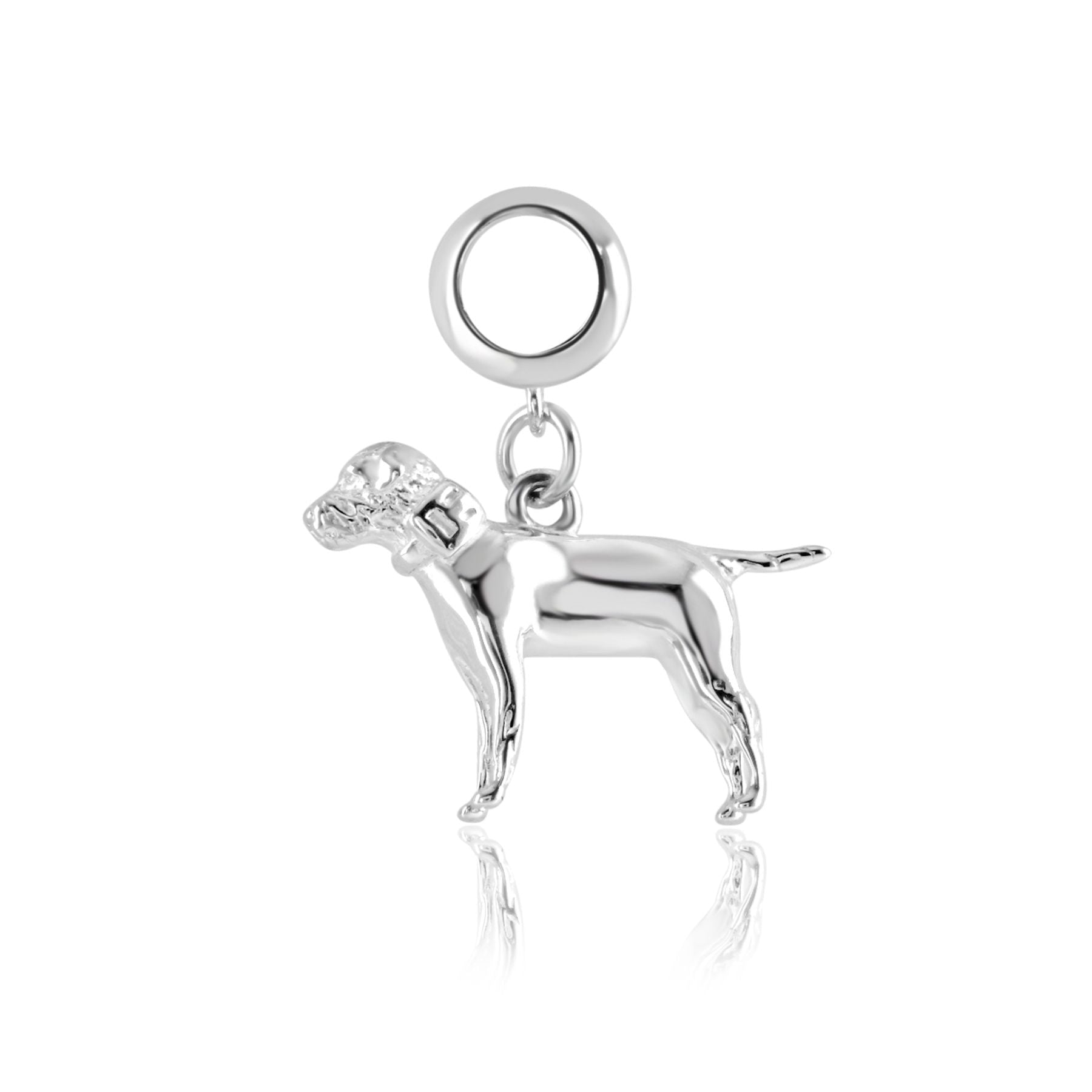 Border Terrier Silver Charm - MYLEE London