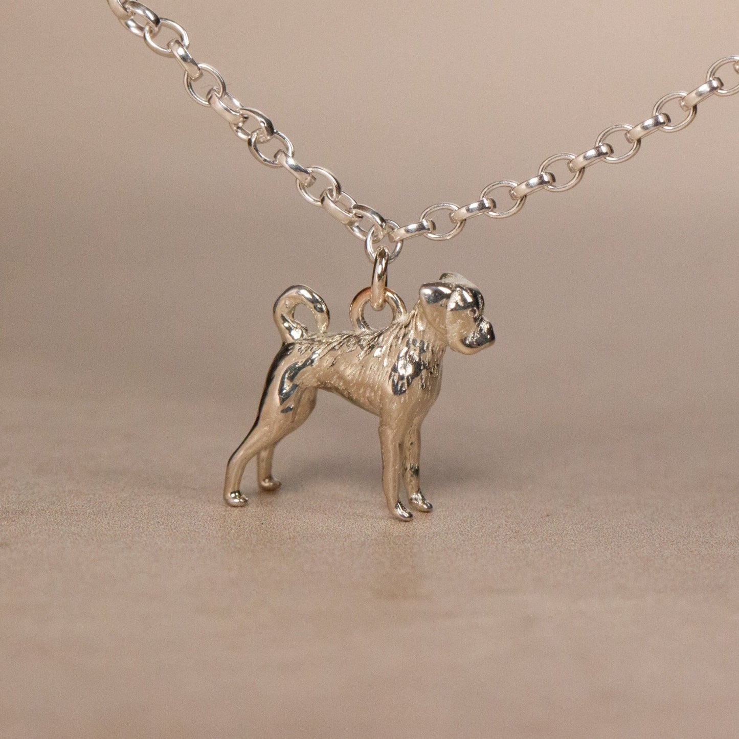 Boxer Chain Bracelet - Personalised - Sterling Silver - MYLEE London