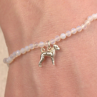 Boxer Crystal Bracelet - Personalised - MYLEE London