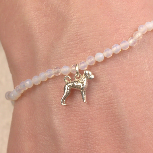 Boxer Crystal Bracelet - Personalised - MYLEE London