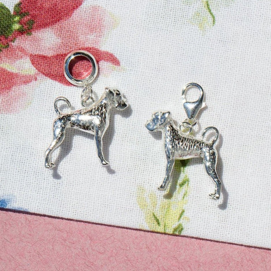 Boxer Silver Charm - MYLEE London