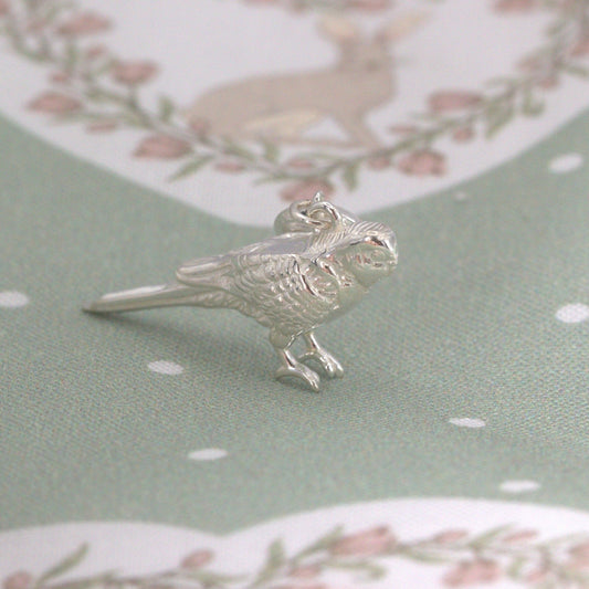 Budgie Silver Charm - MYLEE London